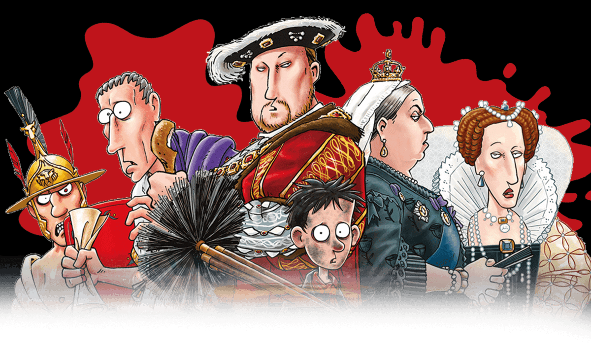 horrible histories escape room header